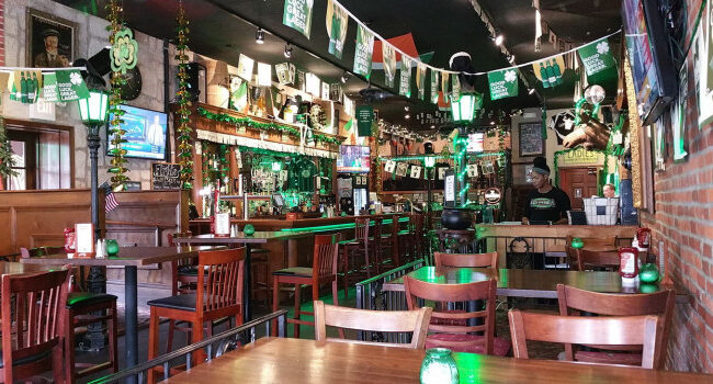Inside of Katy O'Ferrell's Irish Pub and Restaurant located in Southeast Missouri