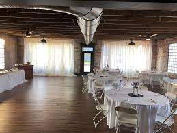 Dining area of The Forge wedding venue located in Southeast Missouri
